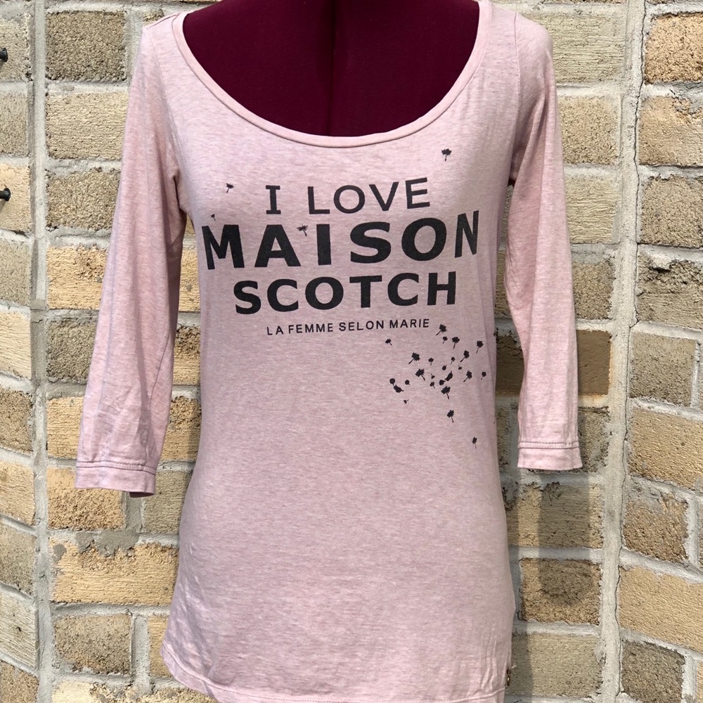 Maison Scotch La Femme Selon Marie T-shirt Sm